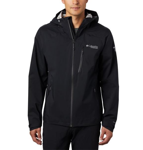 Columbia Titan Softshell Jacket Black For Men's NZ82051 New Zealand